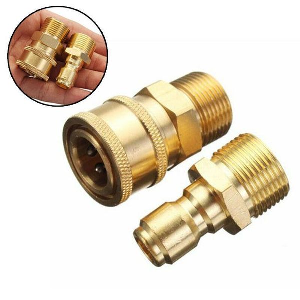 watering equipments 2pcs m22 3/8in quick release adapter connector coupling kit for pressure washer outer 22 inner 14male+female combination
watering equipments 2pcs m22 3/8in quick release adapter connector coupling kit for pressure washer outer 22 inner 14male+female combination