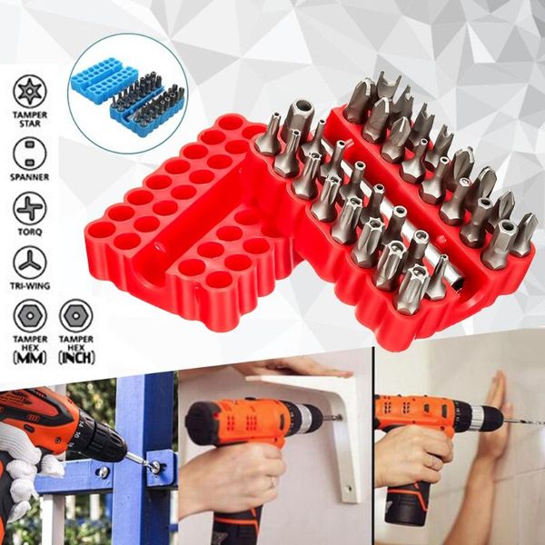 33pcs tamper proof crv6150 torx hex star bit set with magnetic holder for drills screwdriver nutdrivers tools with storage case
33pcs tamper proof crv6150 torx hex star bit set with magnetic holder for drills screwdriver nutdrivers tools with storage case