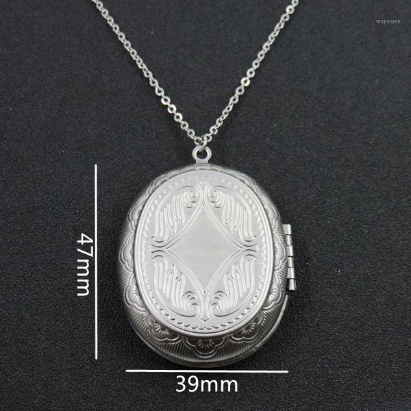 pendants can open po frame jewelry hollow out oval locket pendant necklace women accessories1, Black
pendants can open po frame jewelry hollow out oval locket pendant necklace women accessories1, Black