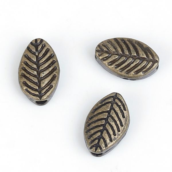 doreenbeads zinc based alloy antique bronze spacer beads leaf diy findings 9mm( 3/8) x 6mm( 2/8) hole approx 1.5mm 100 pcs 
doreenbeads zinc based alloy antique bronze spacer beads leaf diy findings 9mm( 3/8) x 6mm( 2/8) hole approx 1.5mm 100 pcs