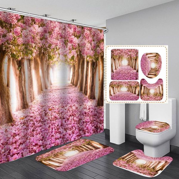 curtain & drapes 4pcs bathroom sets non-slip sakura scenic bath mat coral fleece shower floor washable toilet rug dropship
curtain & drapes 4pcs bathroom sets non-slip sakura scenic bath mat coral fleece shower floor washable toilet rug dropship