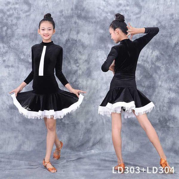 latin dance costume children girls performance competition dresses latin dance dress cha cha rumba tango samba dancewear dqs34051, Black;red
latin dance costume children girls performance competition dresses latin dance dress cha cha rumba tango samba dancewear dqs34051, Black;red