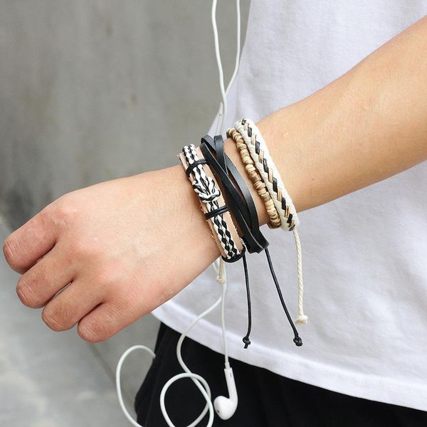 2019 europe and the united states beaded multi layer combination 19.5cm adjustable leather bracelet bangles for men sqcpyc new_dhbest, Golden;silver
2019 europe and the united states beaded multi layer combination 19.5cm adjustable leather bracelet bangles for men sqcpyc new_dhbest, Golden;silver