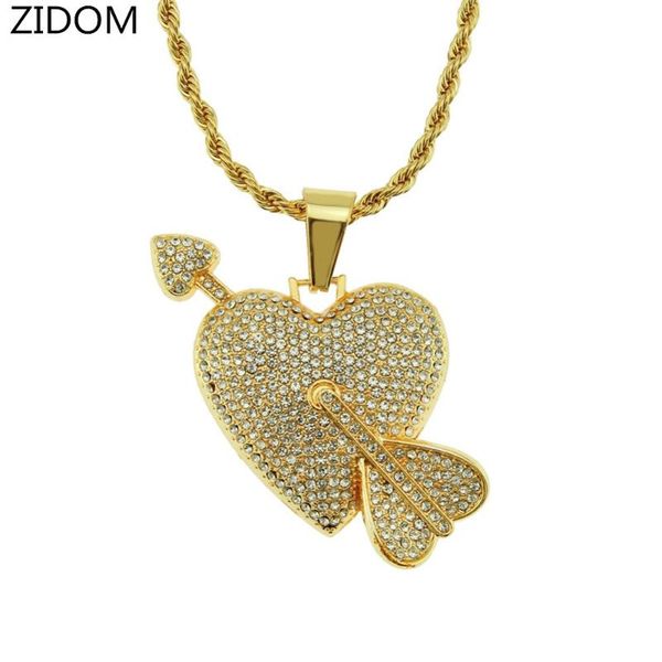 pendant necklaces men hip hop iced out an arrow through a heart male fashion charm necklace hiphop jewelry gifts, Silver
pendant necklaces men hip hop iced out an arrow through a heart male fashion charm necklace hiphop jewelry gifts, Silver