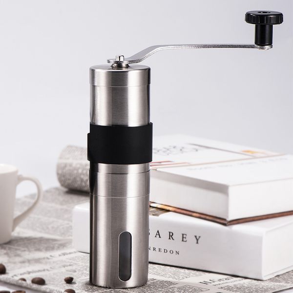 new grinder mini stainless steel silver hand manual handmade coffee bean grinding mill kitchen tool grinders q0109
new grinder mini stainless steel silver hand manual handmade coffee bean grinding mill kitchen tool grinders q0109