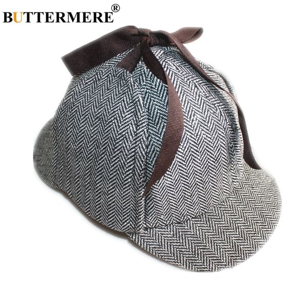 buttermere sherlock men cap with ear flaps women sherlock holmes hat deerstalker wool tweed cap herringbone beret detective hat 201026, Blue;gray
buttermere sherlock men cap with ear flaps women sherlock holmes hat deerstalker wool tweed cap herringbone beret detective hat 201026, Blue;gray
