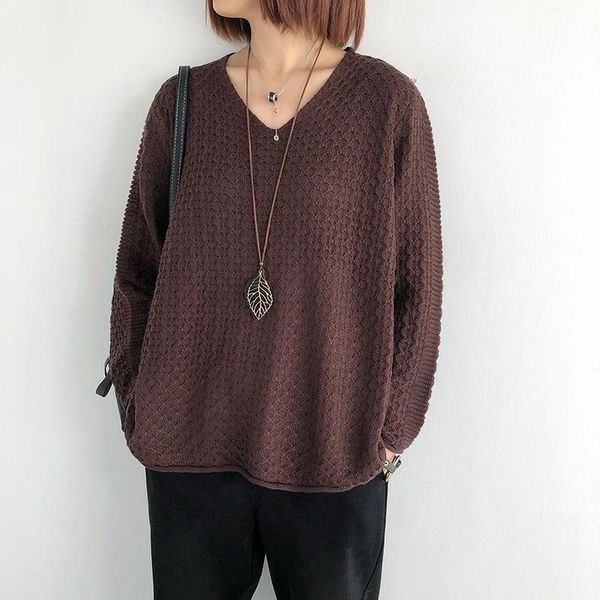 women's sweaters johnature women casual knitted cotton soft long sleeve 2021 spring solid color female korean style pullover sweater, White;black
women's sweaters johnature women casual knitted cotton soft long sleeve 2021 spring solid color female korean style pullover sweater, White;black
