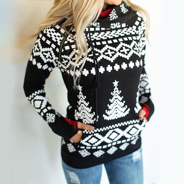 christmas hoodies & sweatshirts women autumn winter hooded snowflake print pullovers long sleeve sw35 y1114, Black
christmas hoodies & sweatshirts women autumn winter hooded snowflake print pullovers long sleeve sw35 y1114, Black