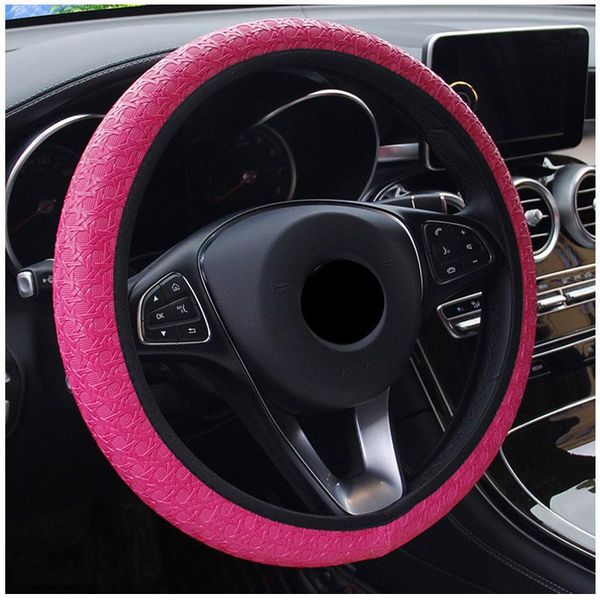 car steering wheel cover universal 38cm wheel cover car-styling auto decoration interior accessories braid on the steering
car steering wheel cover universal 38cm wheel cover car-styling auto decoration interior accessories braid on the steering