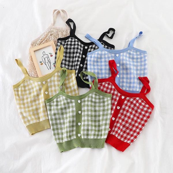 plaid buttons spaghetti camis club knitting camisoles female tank ladies sleeveless solid simple women, White
plaid buttons spaghetti camis club knitting camisoles female tank ladies sleeveless solid simple women, White