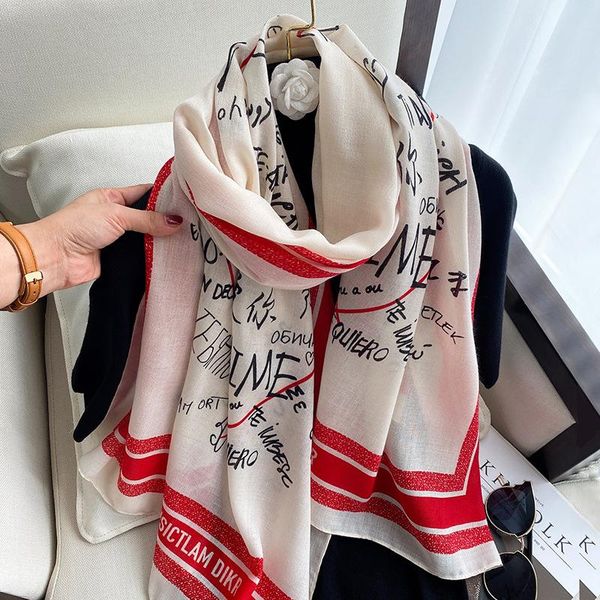 2021 autumn and winter new cotton and linen feel scarf female winter letter love decoration big shawl scarf, Blue;gray
2021 autumn and winter new cotton and linen feel scarf female winter letter love decoration big shawl scarf, Blue;gray