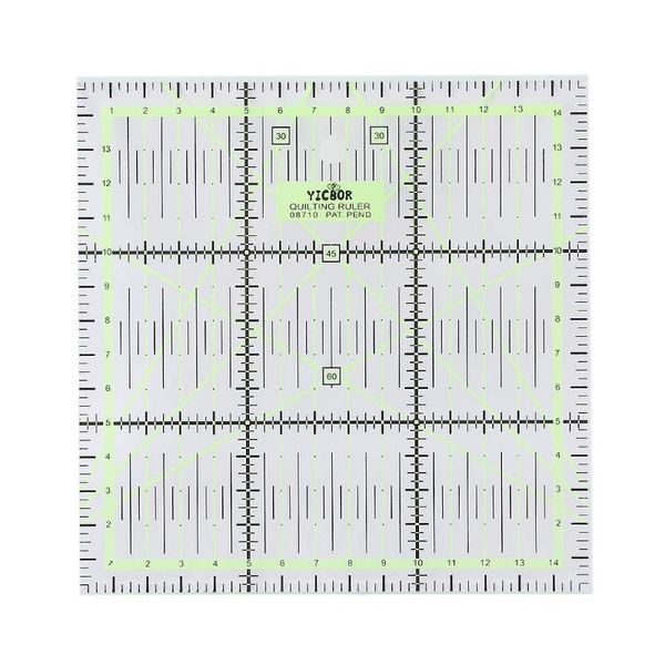 sewing notions & tools transparent quilting patchwork ruler cutting tool tailor craft diy, Black
sewing notions & tools transparent quilting patchwork ruler cutting tool tailor craft diy, Black