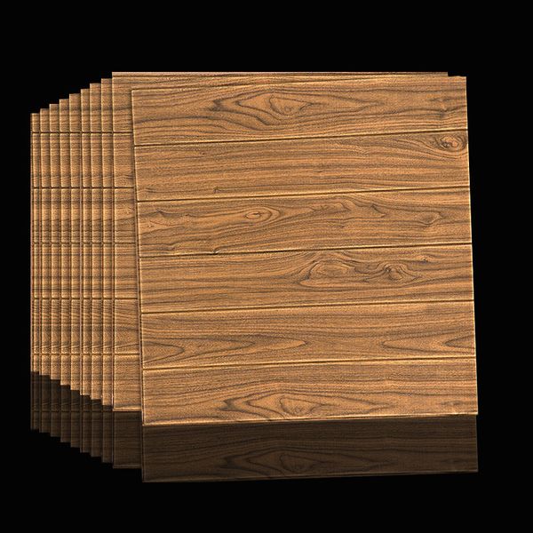 10pcs wood grain wall stickers self-adhesive wallpaper 3d wall decoration foam wallpaper tv background wall home decor
10pcs wood grain wall stickers self-adhesive wallpaper 3d wall decoration foam wallpaper tv background wall home decor