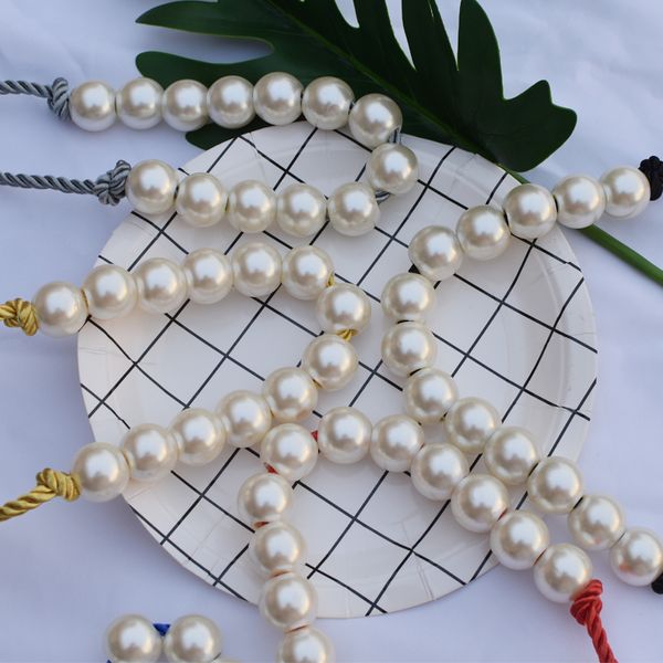 wholesale faux pearl beaded design women handbag strap super chic pearl with cord stylish lady bag decoration good quality, Black
wholesale faux pearl beaded design women handbag strap super chic pearl with cord stylish lady bag decoration good quality, Black