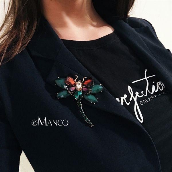 emanco 3 colors cute animal & insect dragonfly brooches pins for women blue crystal brooch clothing accessories fashion jewelry y200323, Gray
emanco 3 colors cute animal & insect dragonfly brooches pins for women blue crystal brooch clothing accessories fashion jewelry y200323, Gray