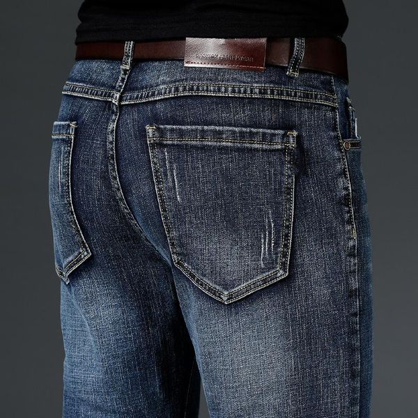 men's jeans spring autumn 2021 denim pants slim straight blue black regular fit leisure long trousers brand jean men hombre,2038
men's jeans spring autumn 2021 denim pants slim straight blue black regular fit leisure long trousers brand jean men hombre,2038