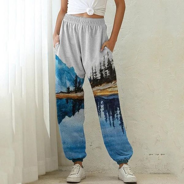 women's pants & capris women sweatpants baggy sports 2021 casual joggers oversized streetwear high waisted trousers mountain treeprint, Black;white
women's pants & capris women sweatpants baggy sports 2021 casual joggers oversized streetwear high waisted trousers mountain treeprint, Black;white