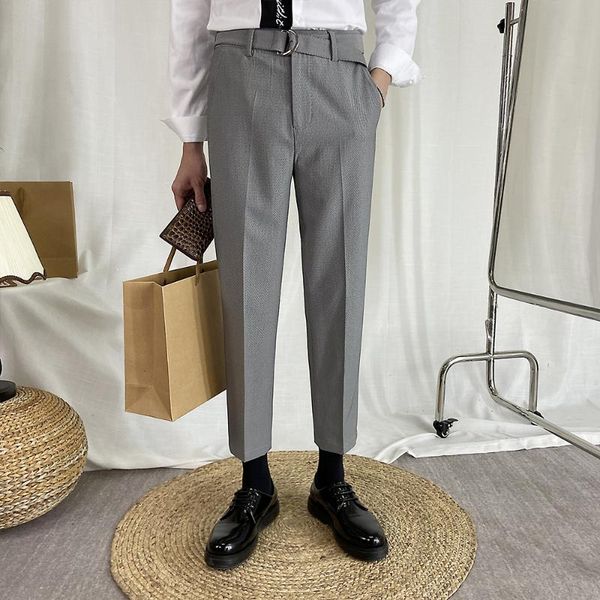 men's suits & blazers 2021 summer men suit pants fashion casual business dress formal office social streetwear trousers pantalon homme, White;black
men's suits & blazers 2021 summer men suit pants fashion casual business dress formal office social streetwear trousers pantalon homme, White;black