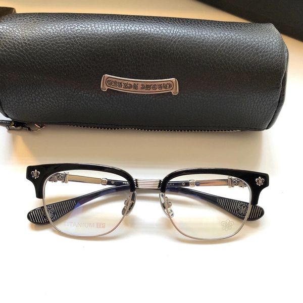 cro glasses frame, pure titanium half frame, joker xue and the same eyeglasses rack. lfyjsh, White;black
cro glasses frame, pure titanium half frame, joker xue and the same eyeglasses rack. lfyjsh, White;black