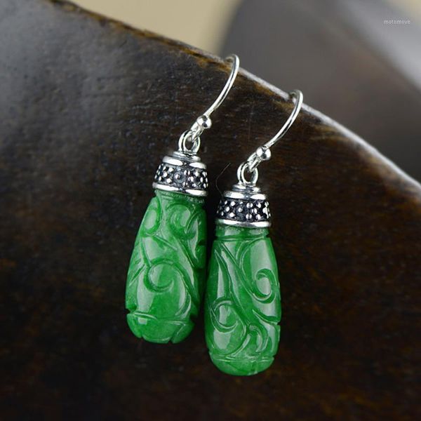 other earrings silver 925 natural stone green jade drop for women ethnic wholesale lots bulk jewelry oorbellen voor vrouwen1, Golden;silver
other earrings silver 925 natural stone green jade drop for women ethnic wholesale lots bulk jewelry oorbellen voor vrouwen1, Golden;silver