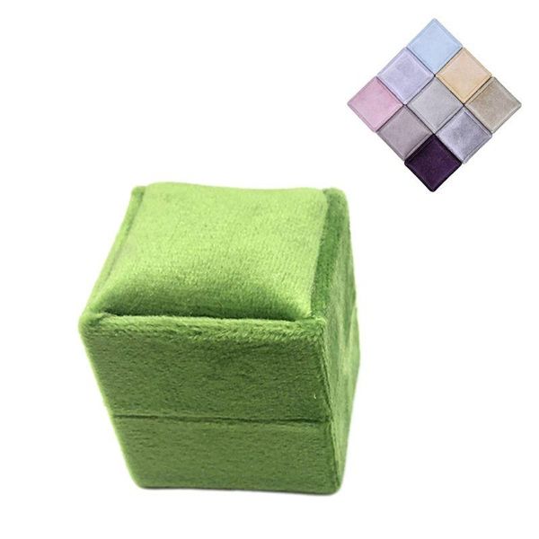 2020 new velvet single ring box square wedding ceremony ring box with detachable lid, Pink;blue
2020 new velvet single ring box square wedding ceremony ring box with detachable lid, Pink;blue