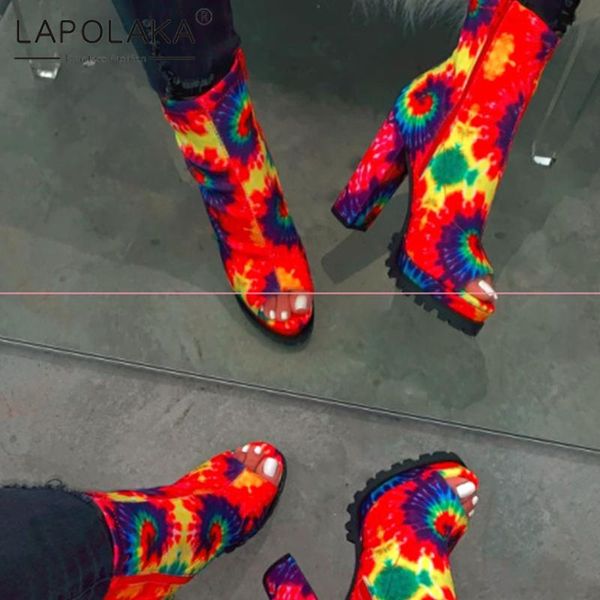 lapolaka new fashion chunky high heels summer boots woman shoes dropship peep toe zip up platform ankle boots women shoes, Black
lapolaka new fashion chunky high heels summer boots woman shoes dropship peep toe zip up platform ankle boots women shoes, Black