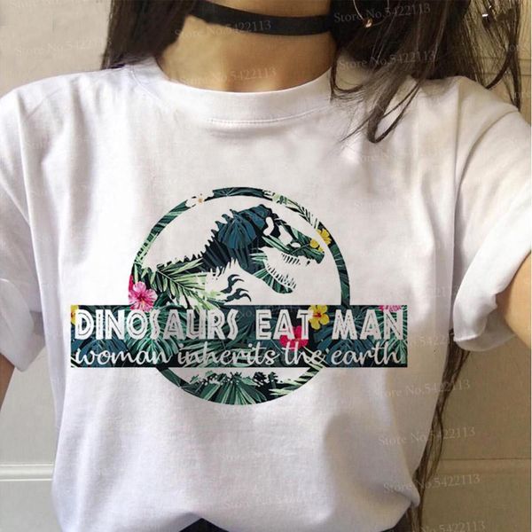 jurassic park t shirt women cartoon funny cool dinosaur tshirt harajuku casual colorful tees dinosaur eat men clothes female, White
jurassic park t shirt women cartoon funny cool dinosaur tshirt harajuku casual colorful tees dinosaur eat men clothes female, White