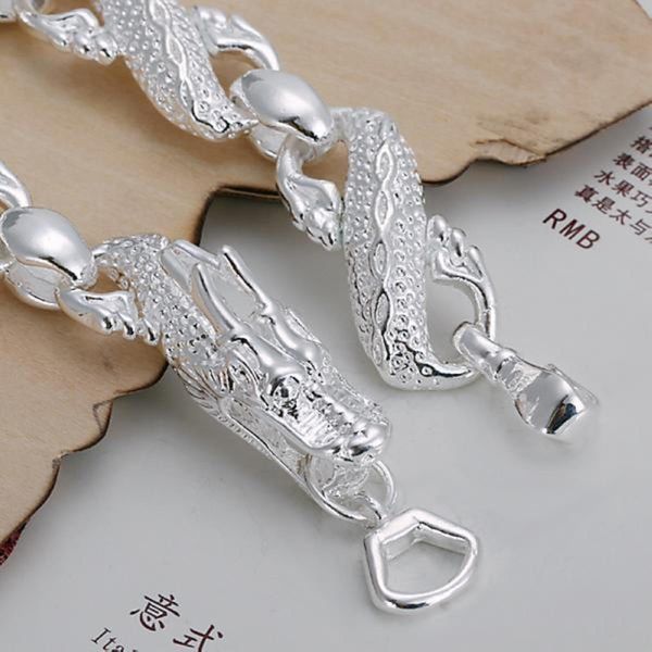 wholesale price men women chain silver color plated bracelets noble dragon party party fashion jewelry christmas gifts jshh036 h bbywjl, Black
wholesale price men women chain silver color plated bracelets noble dragon party party fashion jewelry christmas gifts jshh036 h bbywjl, Black