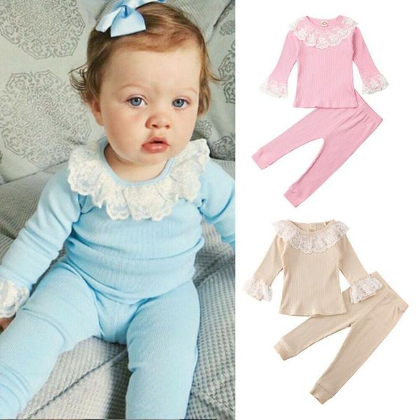 clothing sets lovely toddler baby girls outfit suit clothes autumn winter lace ruffle long sleeve t-shirt pants 2pcs children tracksuit, White
clothing sets lovely toddler baby girls outfit suit clothes autumn winter lace ruffle long sleeve t-shirt pants 2pcs children tracksuit, White
