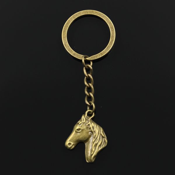 new fashion men 30mm keychain diy metal holder chain vintage horse 28x22mm antique bronze silver color pendant
new fashion men 30mm keychain diy metal holder chain vintage horse 28x22mm antique bronze silver color pendant