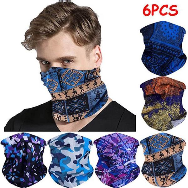 6pcs bandanas magic scarf outdoor headwear bandana sport tube uv face workout outdoor hiking mascarillas de proteccion z21, Black
6pcs bandanas magic scarf outdoor headwear bandana sport tube uv face workout outdoor hiking mascarillas de proteccion z21, Black