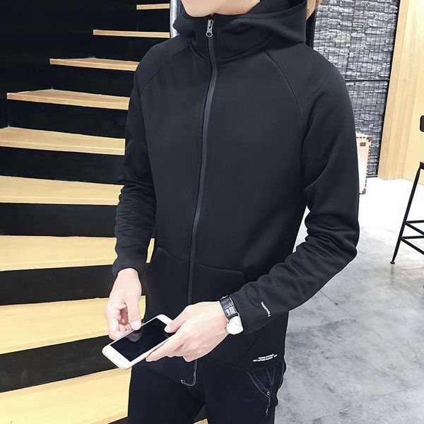 winter hooded sweater korean version youth slim cardigan autumn sportswear outerwear men's fashion, Gray
winter hooded sweater korean version youth slim cardigan autumn sportswear outerwear men's fashion, Gray