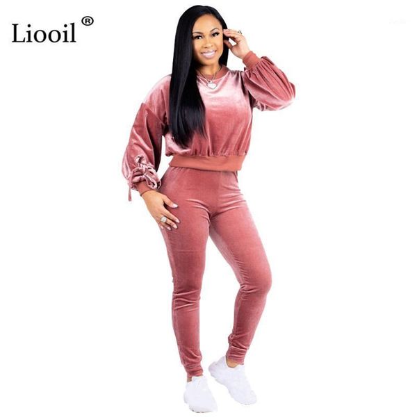 liooil blue velvet two piece set party women club outfits winter 2020 long sleeve o neck pullover and pencil pants sets1, White
liooil blue velvet two piece set party women club outfits winter 2020 long sleeve o neck pullover and pencil pants sets1, White