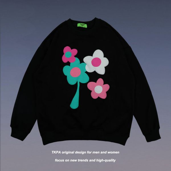 Tkpa hip hop printed round neck sweater women's fashion street BF couple casual long sleeve top, Black
Tkpa hip hop printed round neck sweater women's fashion street BF couple casual long sleeve top, Black