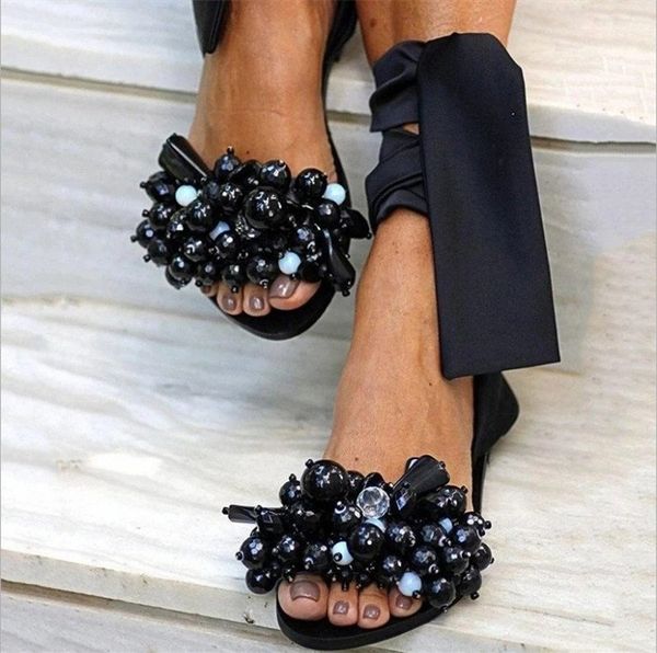 customized shoes sandals national wind 43 wish pearl beaded sandals women's shoes big yards 40 - independent station, Black
customized shoes sandals national wind 43 wish pearl beaded sandals women's shoes big yards 40 - independent station, Black