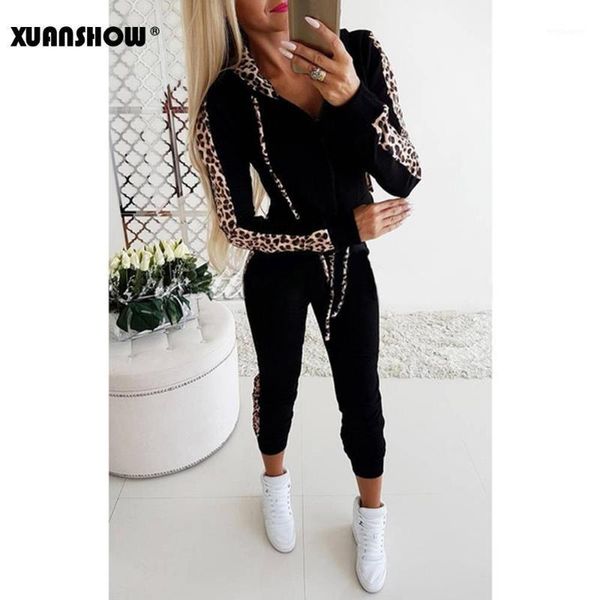 autumn winter selling women casual sportswear hoodies long-sleeved suit leopard patchwork ladies tracksuits1, White
autumn winter selling women casual sportswear hoodies long-sleeved suit leopard patchwork ladies tracksuits1, White
