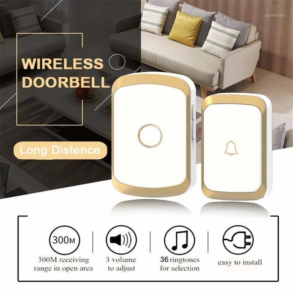 wireless doorbell waterproof remote eu uk us plug smart door bell chime battery button receiver ac wifi doorbell smart1
wireless doorbell waterproof remote eu uk us plug smart door bell chime battery button receiver ac wifi doorbell smart1