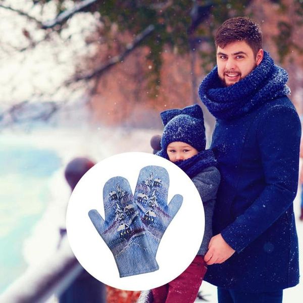 five fingers gloves women christmas printed winter warm outdoor glove mittens windproof gift all xmas girls thermal d6t7, Blue;gray
five fingers gloves women christmas printed winter warm outdoor glove mittens windproof gift all xmas girls thermal d6t7, Blue;gray