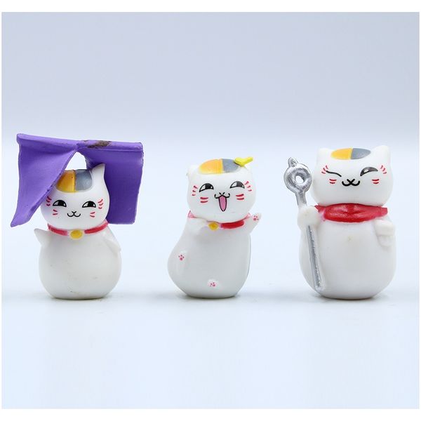 6 шт. natsume friends cat действие фигура игрушки милый кошка учитель учитель животных модель игрушки для детей kawaii модель животных кукла
6 шт. natsume friends cat действие фигура игрушки милый кошка учитель учитель животных модель игрушки для детей kawaii модель животных кукла