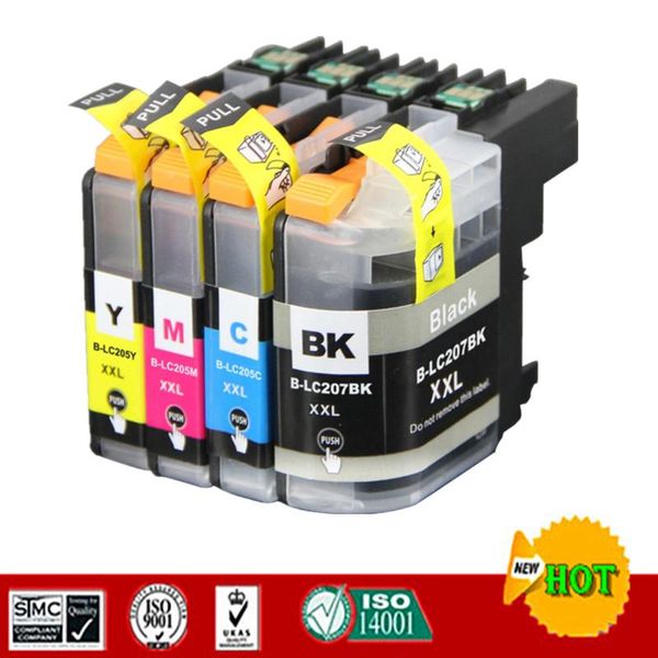 ink cartridges compatible for borther lc207 lc205 cartridge mfc-j4320dw mfc-j4420dw mfc-j4620dw etc.
ink cartridges compatible for borther lc207 lc205 cartridge mfc-j4320dw mfc-j4420dw mfc-j4620dw etc.