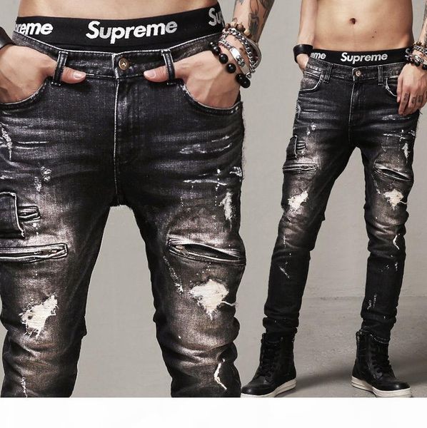 wholesale mens ripped biker jeans 100% cotton black slim fit motorcycle jeans men vintage distressed denim jeans
wholesale mens ripped biker jeans 100% cotton black slim fit motorcycle jeans men vintage distressed denim jeans