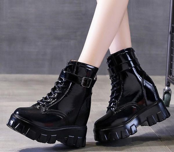 winter platform sneakers casual shoes hidden increasing chunky shoes autumn 9cm high heels women, Black
winter platform sneakers casual shoes hidden increasing chunky shoes autumn 9cm high heels women, Black