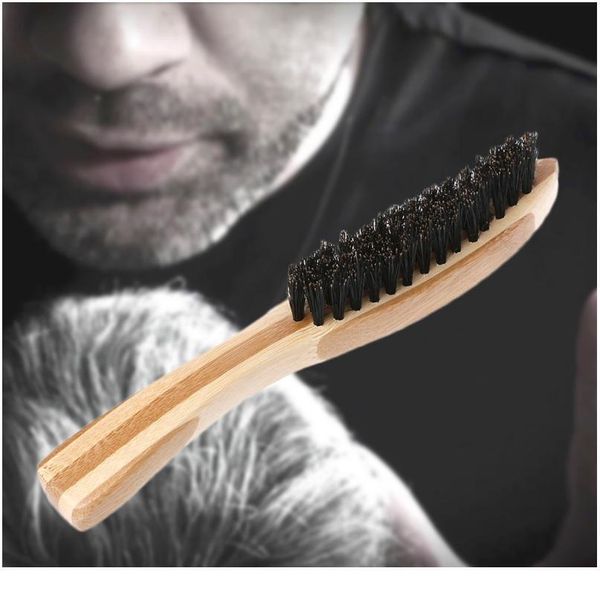 new beard brush boar bristle for men's mustache shaving comb face mas facial hair cleaning brush beech lon jllqkq, Silver
new beard brush boar bristle for men's mustache shaving comb face mas facial hair cleaning brush beech lon jllqkq, Silver