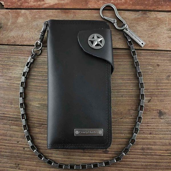 designer wallet genuine leather star snap card money men long wallet with chain, Red;black
designer wallet genuine leather star snap card money men long wallet with chain, Red;black