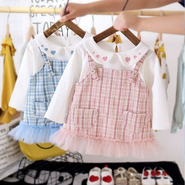 wholesale 2021 spring new girls 2-pcs sets love heart peter pan collar lady style plaid dress fashion clothes outfits e9001, White
wholesale 2021 spring new girls 2-pcs sets love heart peter pan collar lady style plaid dress fashion clothes outfits e9001, White