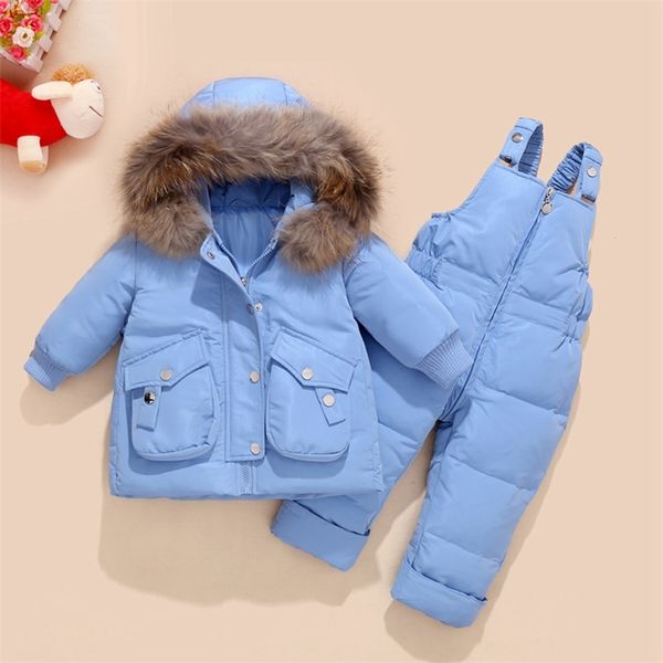 winter children clothing sets snow suit jackets + jumpsuit 2pcs set baby boy girls duck down coats toddler girl winter clothes lj201017, Blue;gray
winter children clothing sets snow suit jackets + jumpsuit 2pcs set baby boy girls duck down coats toddler girl winter clothes lj201017, Blue;gray