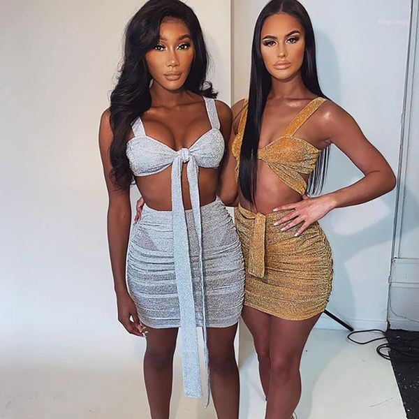 summer sparkly 2 piece set women tank and skirts set suit beach bandage outfits dress lady ruched bow party dress1, White
summer sparkly 2 piece set women tank and skirts set suit beach bandage outfits dress lady ruched bow party dress1, White