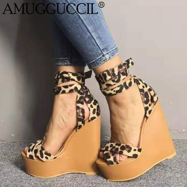 2020 new plus big size 35-48 leopard buckle fashion high heel platform party female ladies summer wedge women sandals l1168, Black
2020 new plus big size 35-48 leopard buckle fashion high heel platform party female ladies summer wedge women sandals l1168, Black