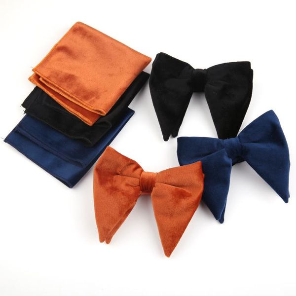 2020 men's big bowtie handkerchief set for men solid velvet bow tie pocket square set female bowties custom logo, Blue;purple
2020 men's big bowtie handkerchief set for men solid velvet bow tie pocket square set female bowties custom logo, Blue;purple