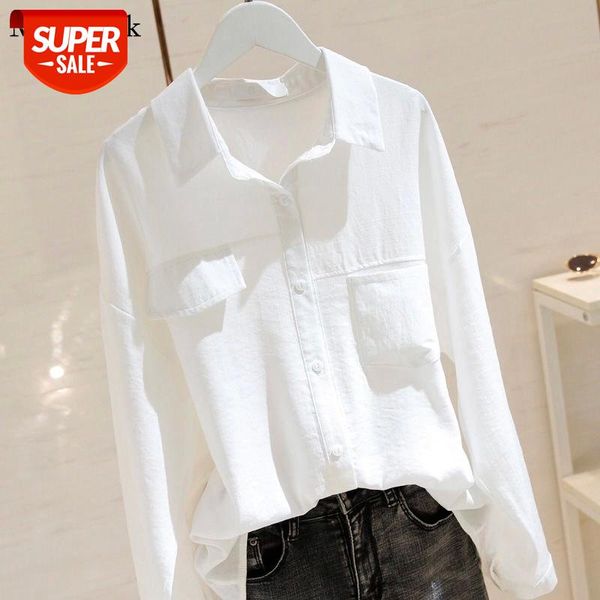 blusas mujer de moda 2021 long sleeve shirt women cotton casual white blouse for women korean solid cardigan 8892 50 #gv98
blusas mujer de moda 2021 long sleeve shirt women cotton casual white blouse for women korean solid cardigan 8892 50 #gv98